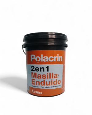 Polacrin Masilla Enduido Duo, 2 En 1 X 32 Kg