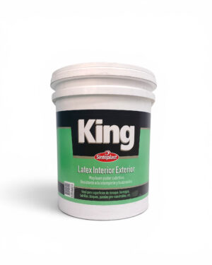Latex King Exterior Interior blanco 20 Lts