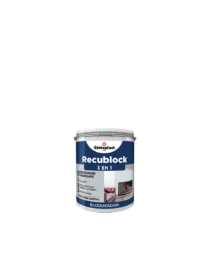 Bloqueador De Manchas Recublock 3 En 1 - 4 Lts Sinteplast