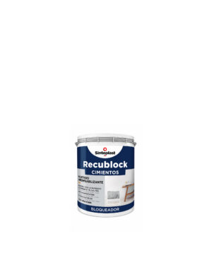 Recublock Cimientos 5kg Bloqueador Humedad Sinteplast