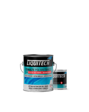 Esmalte Poliuretanico Para Piletas Fibra Liquitech 5 L