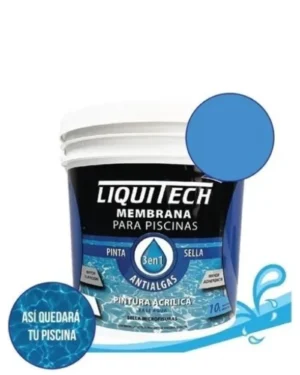 Membrana para Piscina Liquitech 3 en 1 Merclin 4 Lts