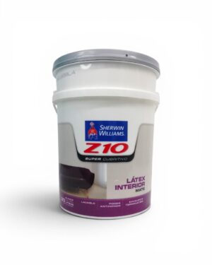 Sherwin Williams Z10  Latex interior mate de 20 Litros Blanco