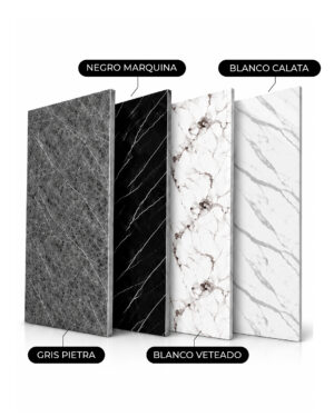 Placas Símil PVC Mármol con Recubrimiento UV Más Global