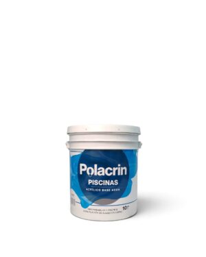 Polacrin Piscinas Acrílico Base Agua 10 litros Celeste
