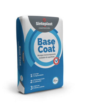 Base Coat nivelador monocomponente Sinteplast x 25 kg